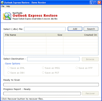 Outlook Ezpress Files